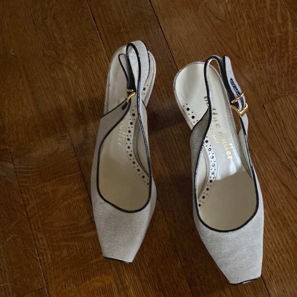 Bettye Muller shoes.  Open toe.   Never worn. Size 36